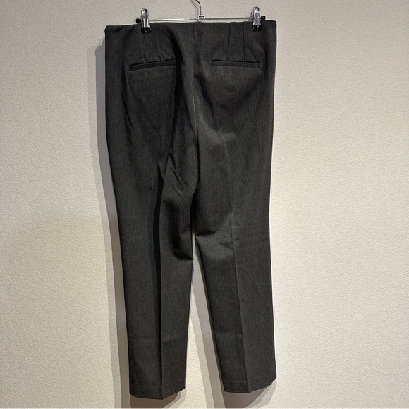 Talbots Petites Career Wear Gray Business Casual Pants Size 10P - Picture 2 of 4